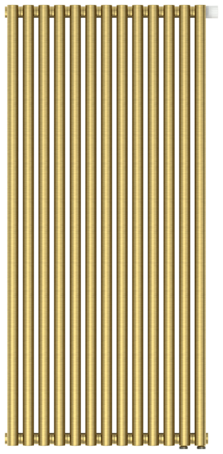 Отопительный радиатор Сунержа Эстет-00 EU50 1200х585 13 секций Состаренная латунь