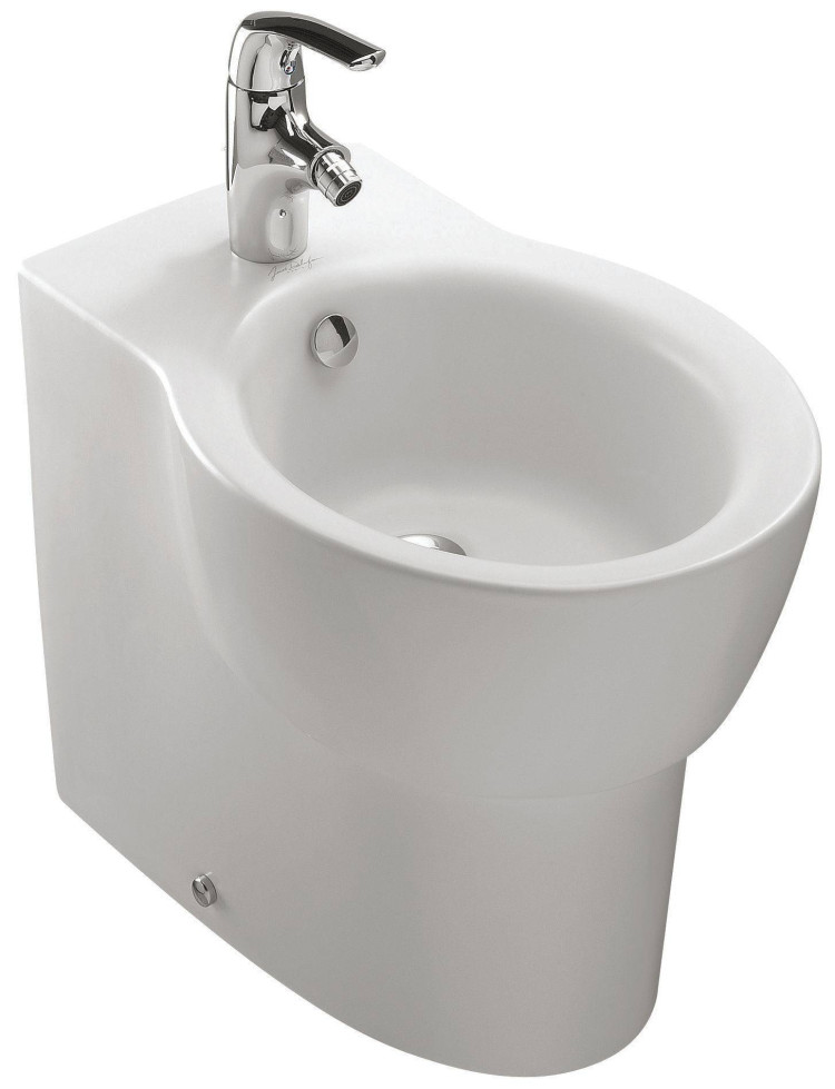Биде 55 х 36 см, устанавливается вплотную к стене Jacob Delafon OVE E1705-00