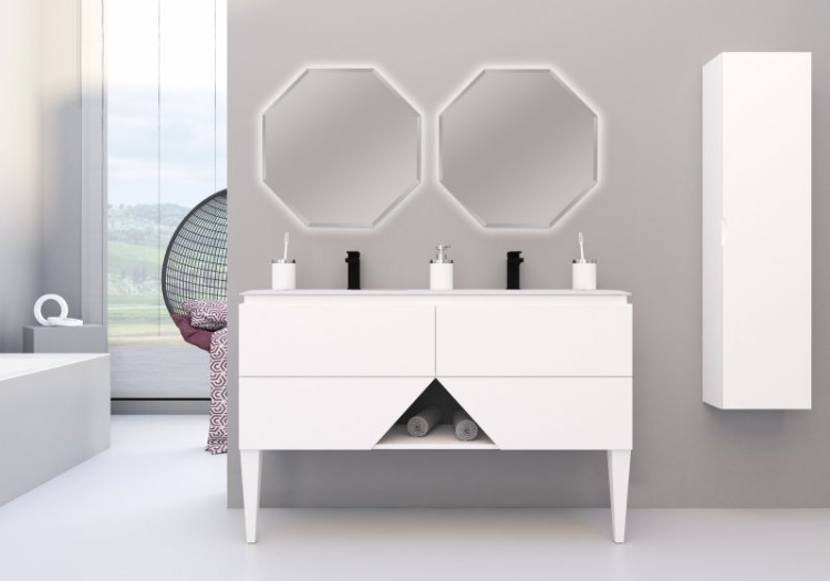 База подвесная под раковину с четырьмя выдвижными ящиками Cezares 55225