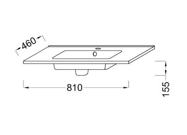 Раковина Jacob Delafon Ola 80 EXTA112-00