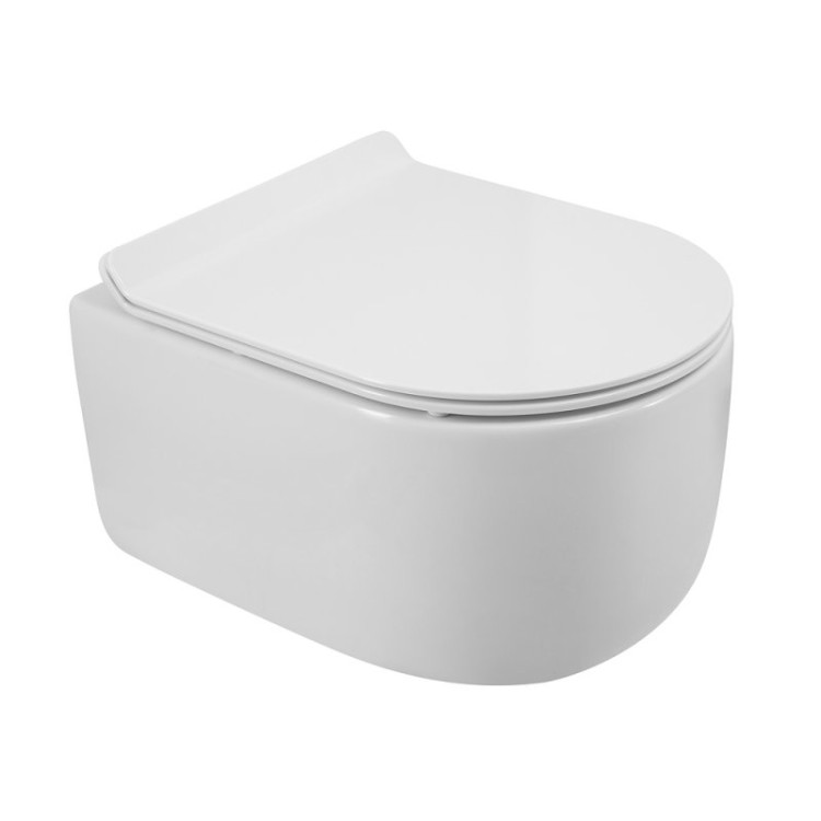 Сиденье быстросъемное дюропласт, soft close, металлическое крепление Cezares BB051SC