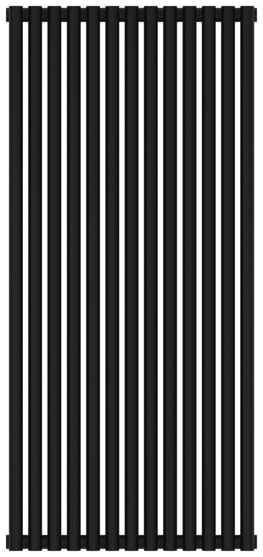 Отопительный радиатор Сунержа Эстет-11 1200х585 13 секций Матовый чёрный