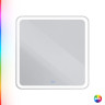 Зеркало со встроенной разноцветной подсветкой RGB и сенсорным выключателем 12V, 220-240V Cezares CZR-SPC-MC-600-800-RGB-TCH