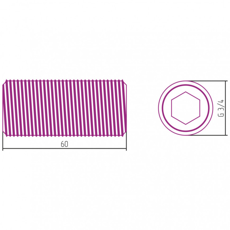 Резьба Сунержа G3/4
