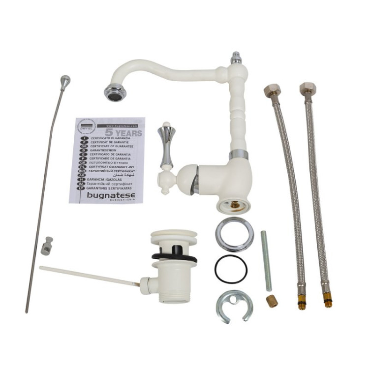 Смеситель для раковины с донным клапаном Cezares MARGOT-LSM2-02-M