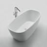 Отдельностоящая, прямоугольная акриловая ванна без перелива BelBagno BB72-1700-W0