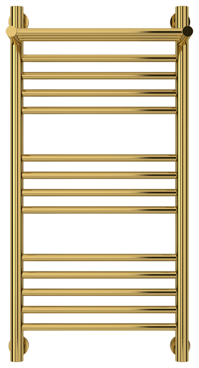 Полотенцесушитель водяной Сунержа Богема с полкой+ 800х400 Золото