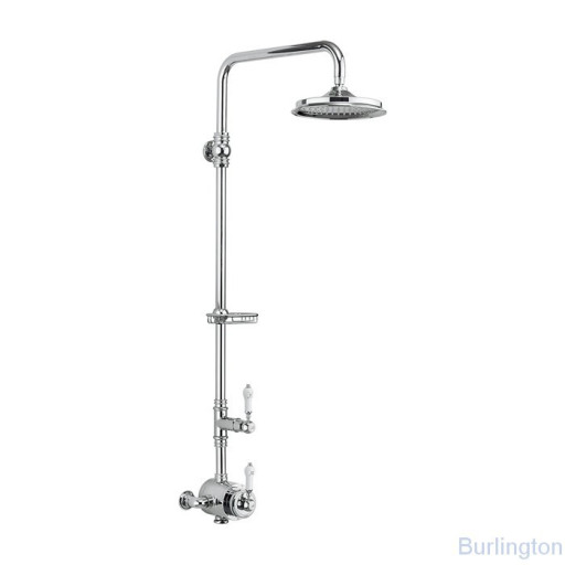 Душевая стойка c внешним термостатом BF2S c душевой насадкой 12''