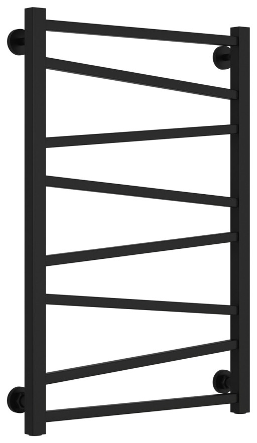 Полотенцесушитель водяной Сунержа Сирокко 800х500 Матовый чёрный