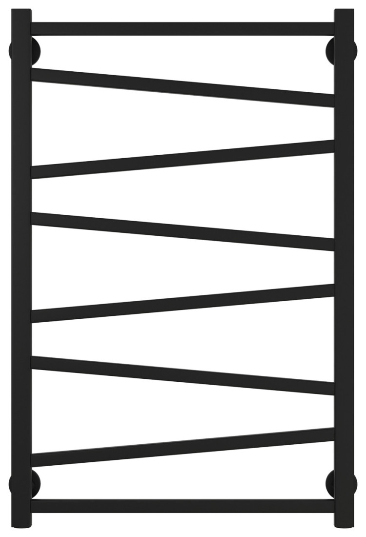 Полотенцесушитель водяной Сунержа Сирокко 800х500 Матовый чёрный