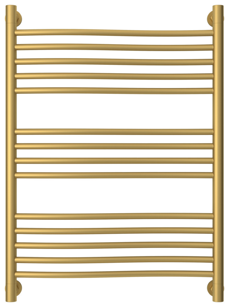 Полотенцесушитель водяной Сунержа Флюид+ 800х600 Матовое золото