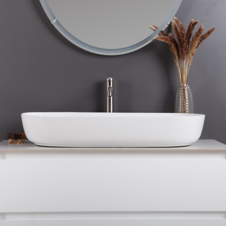 Раковина накладная керамическая BelBagno BB1349