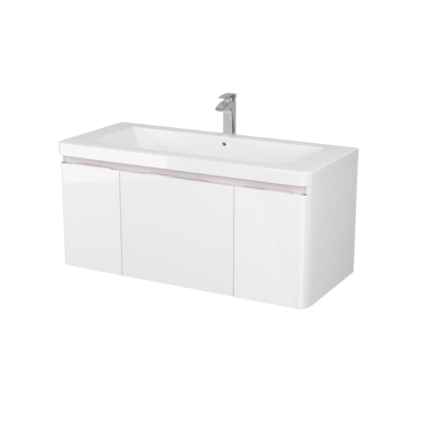 Тумба под раковину Aquaton Шерилл 105 белый 1A206301SH010