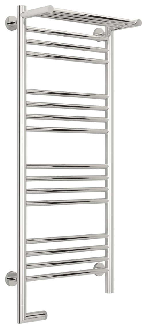 Полотенцесушитель электрический Сунержа Богема с полкой 2.0 1000х400 МЭМ левый Без покрытия