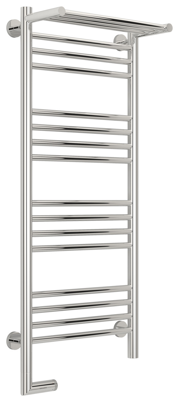 Полотенцесушитель электрический Сунержа Богема с полкой 2.0 1000х400 МЭМ левый Без покрытия