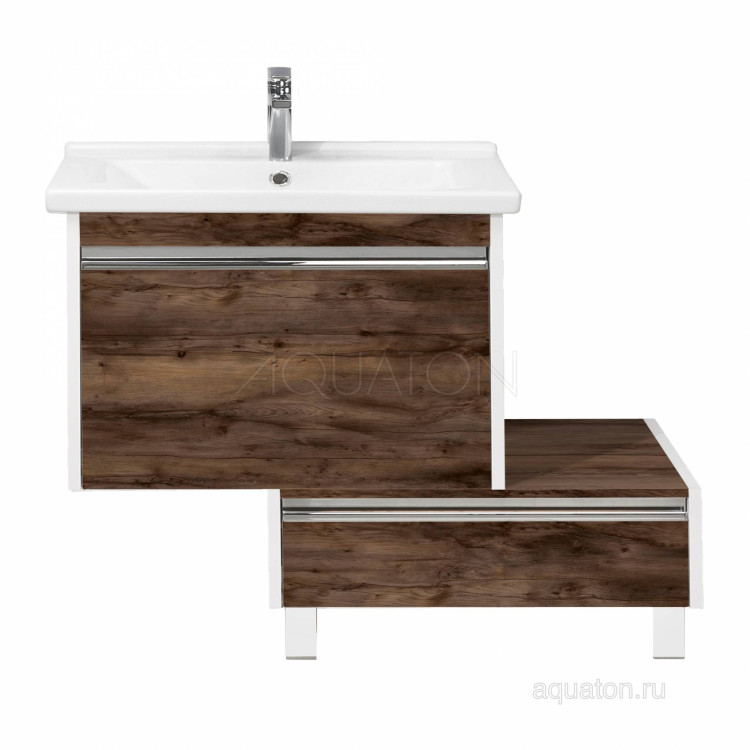 Комод AQUATON Капри 80 таксония темная 1A231103KPDB0