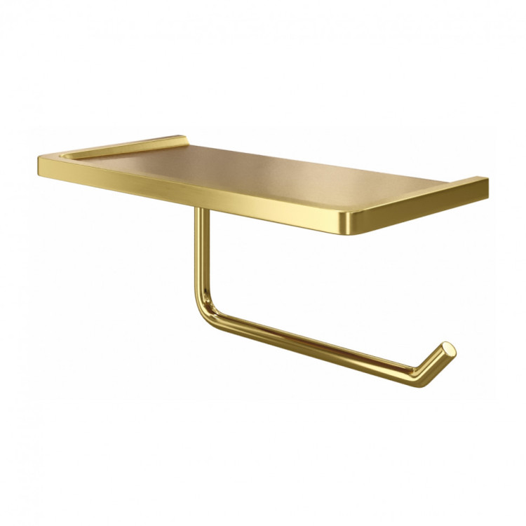 WasserKRAFT NEW K-1625 Держатель туалетной бумаги с полочкой для телефона