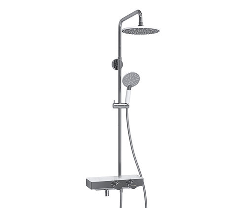 WasserKRAFT A113.067.058.CH Thermo Душевой комплект с термостатическим смесителем