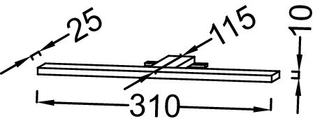 Светодиодный светильник Jacob Delafon ОБЩАЯ КАТЕГОРИЯ EB1224-NF