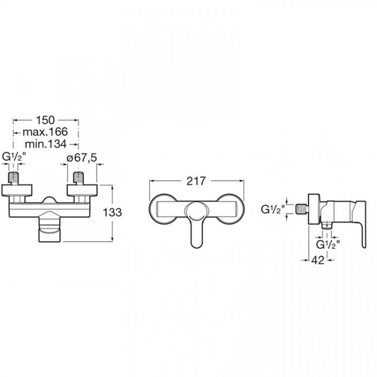 Смеситель для душа Roca L20 5A2109C00
