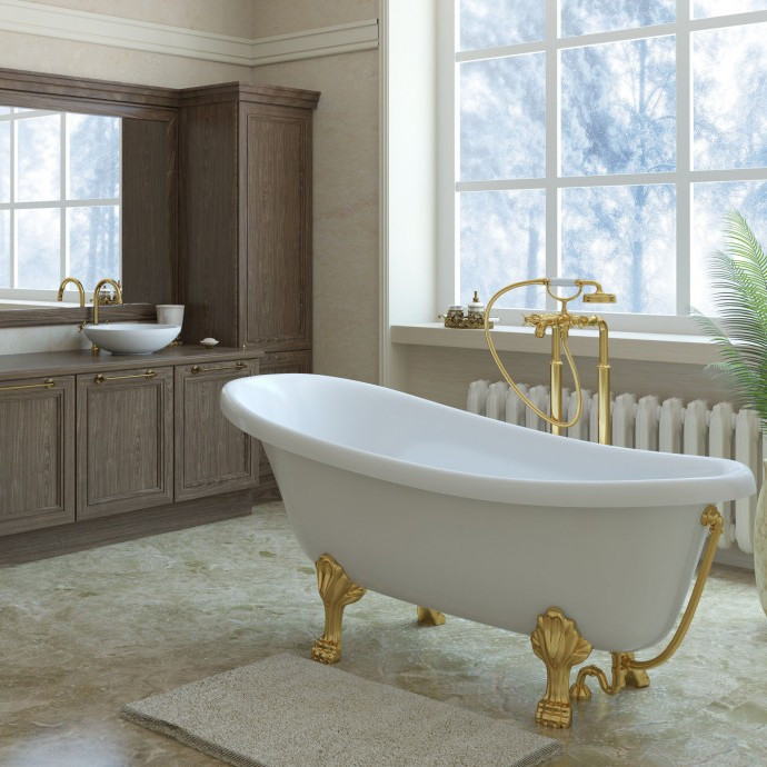 Ванна из искусственного камня Эстет Марсель 170x80