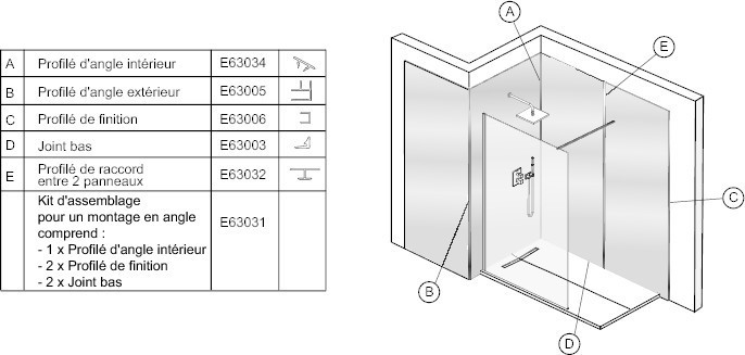 Декоративная панель Jacob Delafon PANOLUX E63000-D26