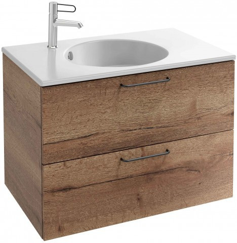 Мебель для раковины-столешницы ODEON RIVE GAUCHE 80 СМ, 2 ящика, ручки хром