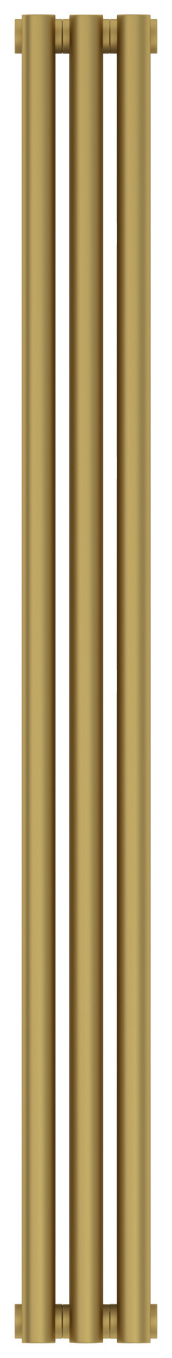 Отопительный радиатор Сунержа Эстет-0 1200х135 3 секции Матовое золото