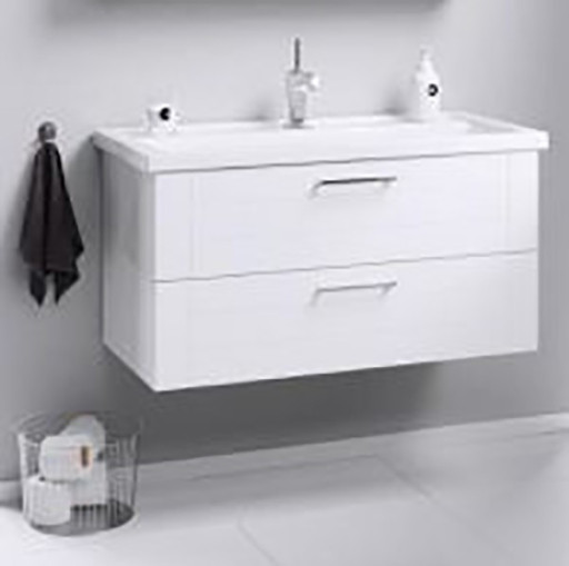 Тумба под раковину Aqwella Манчестер 100 подвесная