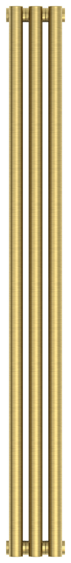 Отопительный радиатор Сунержа Эстет-11 1200х135 3 секции Состаренная латунь