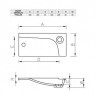 Раковина Vayer Boomerang 500х240