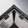 Душевой уголок BELBAGNO LUCE-A-2 Cezares LUCE-A-2-90-C-NERO