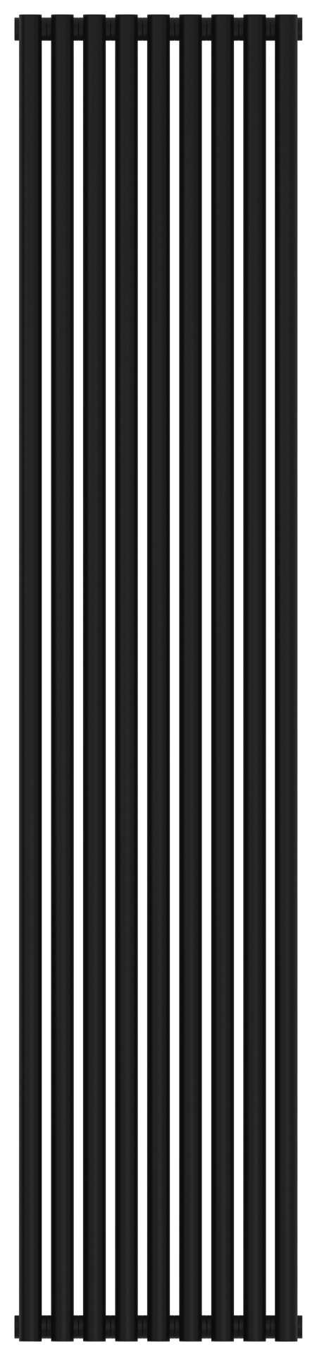Отопительный радиатор Сунержа Эстет-11 1800х405 9 секций Матовый чёрный