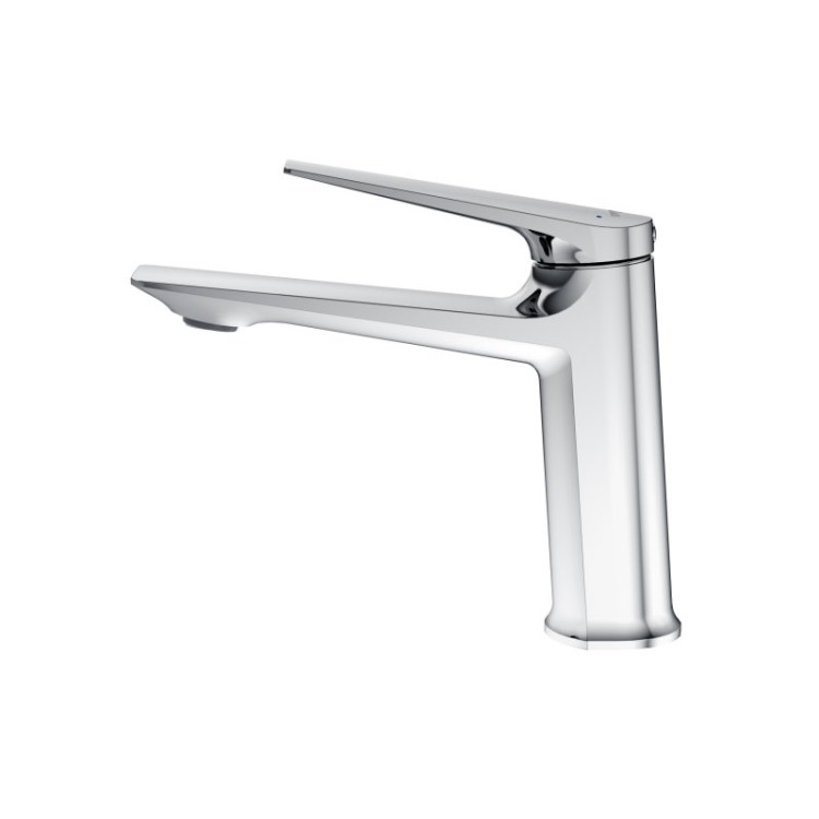 Смеситель для раковины без донного клапана Cezares LINER-LS-01-W0