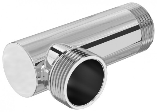 Уголок переходной Сунержа 1&quot; нар.р. - 1&quot; нар.р. Без покрытия