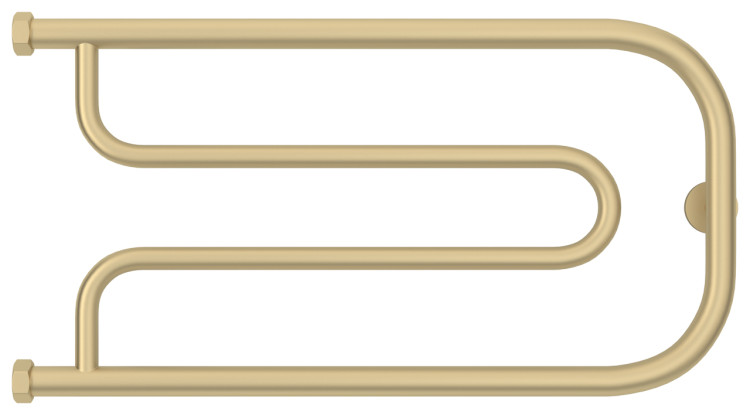 Полотенцесушитель водяной Сунержа Гусли+ 320х650 Матовая шампань