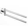 Полотенцедержатель Hansgrohe Logis 40512000 двойной