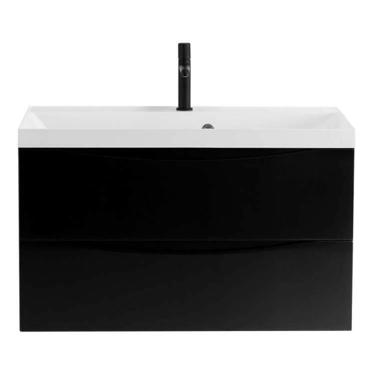 Раковина из литьевого мрамора, 800x450x150 BelBagno BB800/450-LV-MR-PR