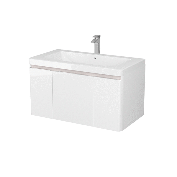 Тумба под раковину Aquaton Шерилл 85 белый 1A208801SH010
