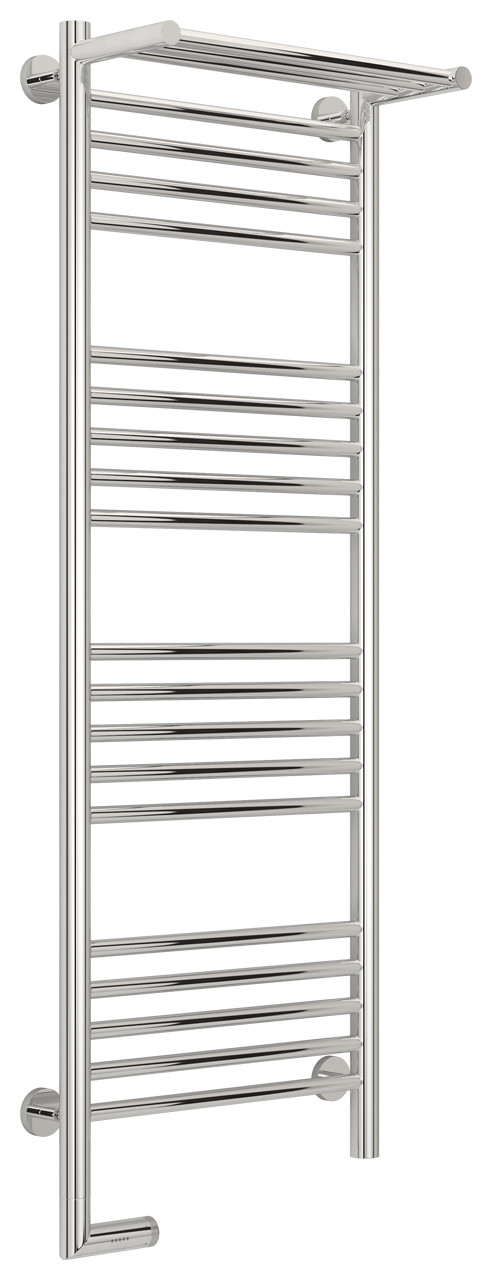 Полотенцесушитель электрический Сунержа Богема с полкой 2.0 1200х400 МЭМ левый Без покрытия