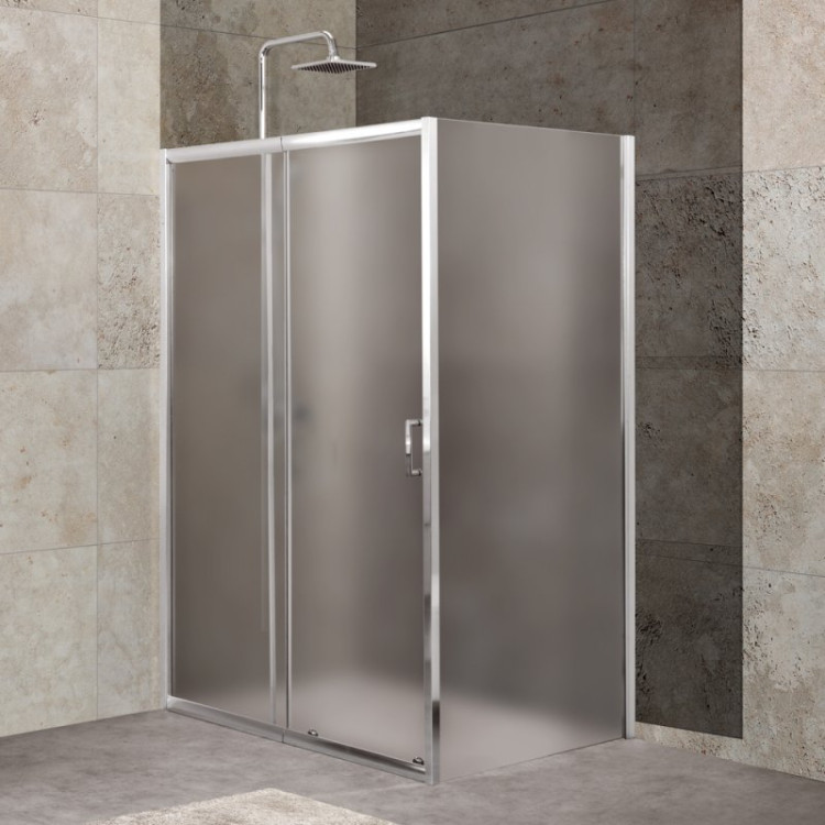 Душевой уголок BELBAGNO UNIQUE-AH-1 BelBagno UNIQUE-AH-1-110/125-90-C-Cr