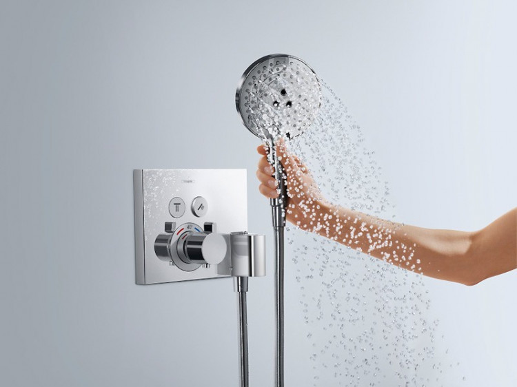 Смеситель для душа Hansgrohe ShowerSelect 15765000 с термостатом