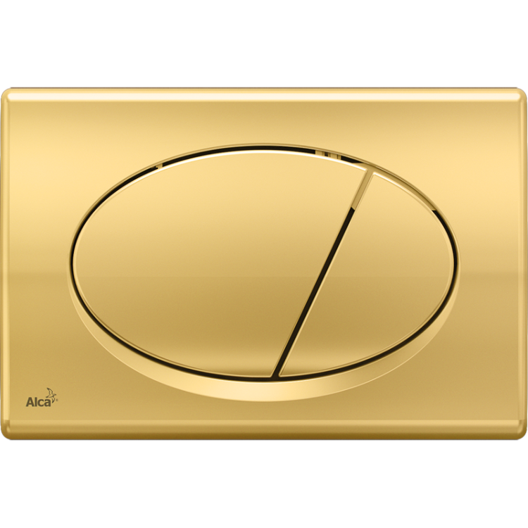 Кнопка управления для скрытых систем инсталляции, золотой Alcadrain M75