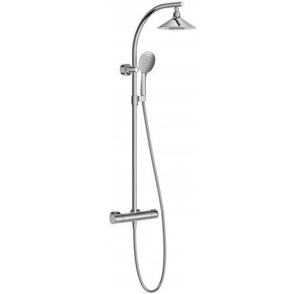 Душевая система Jacob Delafon Moxie E5799-CP с термостатом