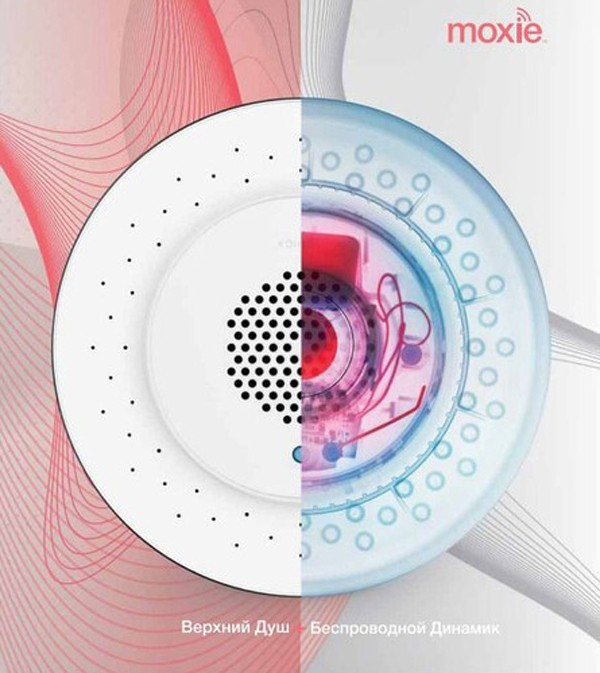 Душевая система Jacob Delafon Moxie E5799-CP с термостатом