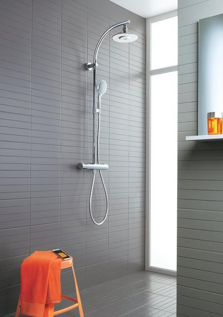 Душевая система Jacob Delafon Moxie E5799-CP с термостатом