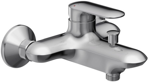 Однорычажный настенный смеситель для ванны/душа Jacob Delafon KUMIN E99460-CP