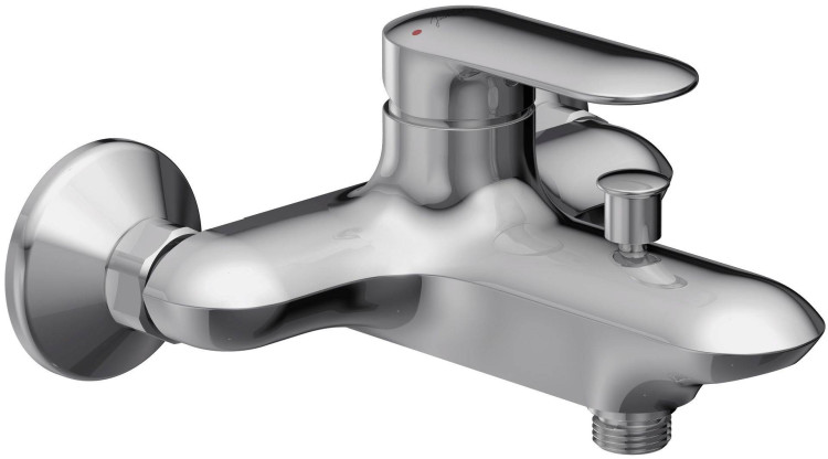 Однорычажный настенный смеситель для ванны/душа Jacob Delafon KUMIN E99460-CP