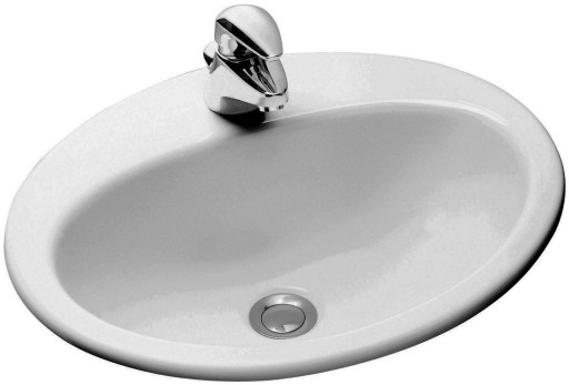 Раковина 50 х 41,5 см Jacob Delafon OVALE DESSUSE1358-00
