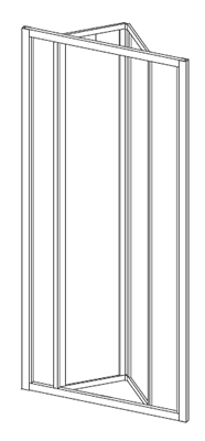 Душевая дверь в нишу Ravak Supernova SDZ3-80